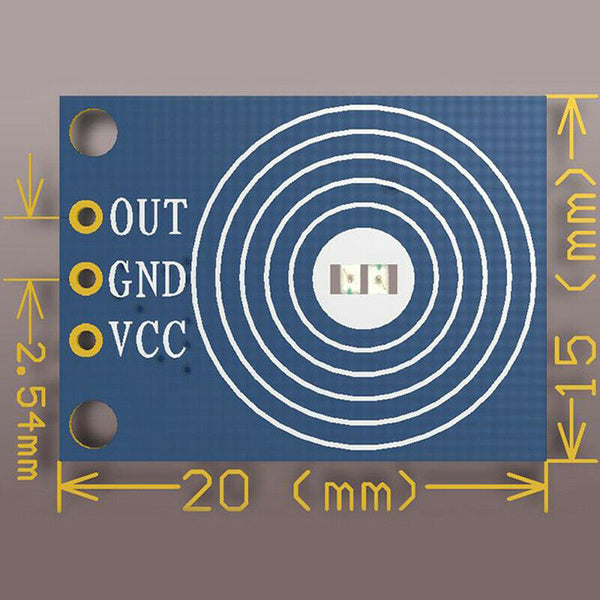 1 Pcs Capacitive Touch Switch Module Digital Touch Sensor LED Dimming 10A  JR