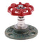 4Pieces Industrial Rustic Wall Mounted Hand Wheel Hook Coat Hat Clothes Hook