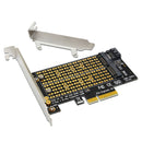 Socket M key M.2 NVMe SSD to PCIe Adapter Card Support PCI Express 3.0 x4
