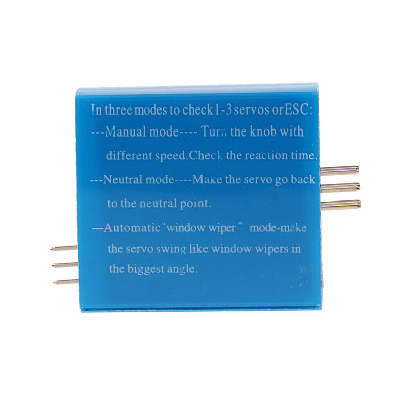 Steering Gear Tester CCPM 3-Mode ESC Servo Checker for RC Models Adjustment