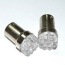 2* Lamp Signal SMD Car Auto White 1156 BA15S 9 12V LED Turn Backup Light Bulbs