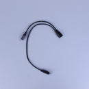 Micro usb 2.0 splitter Y 1 female to 2 male data charge cable extension cord Pg