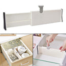 Drawer Dividers White Spring Loaded Expandable Kitchen Bedroom Organizer