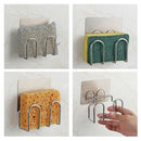Dishwashing Sponge Holder Suction Sink  Scrubber Center