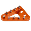 Enlarged Foot Rear Brake Pedal Lever Step Tip Plate For 125 250 350 450 Sx  X4W8