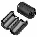 20 Pieces Clip-on Ferrite Ring Core RFI EMI Noise Suppressor Cable Clip for