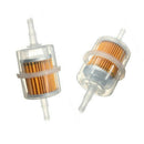 2pcs Universal Inline Gas Petrol Fuel Filter 6/8mm Pipe For Car Motorcycle dfs