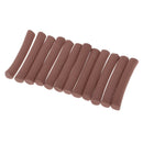 120Pcs EVA Foam Stick Cylinder Float Making Chod Pop-up Baits Zig Rigs Brown