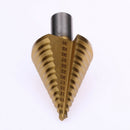 Ti (13 Steps 5 7 10 12 15 17 20 22 25 27 30 32 35MM) High Step Drill Bit