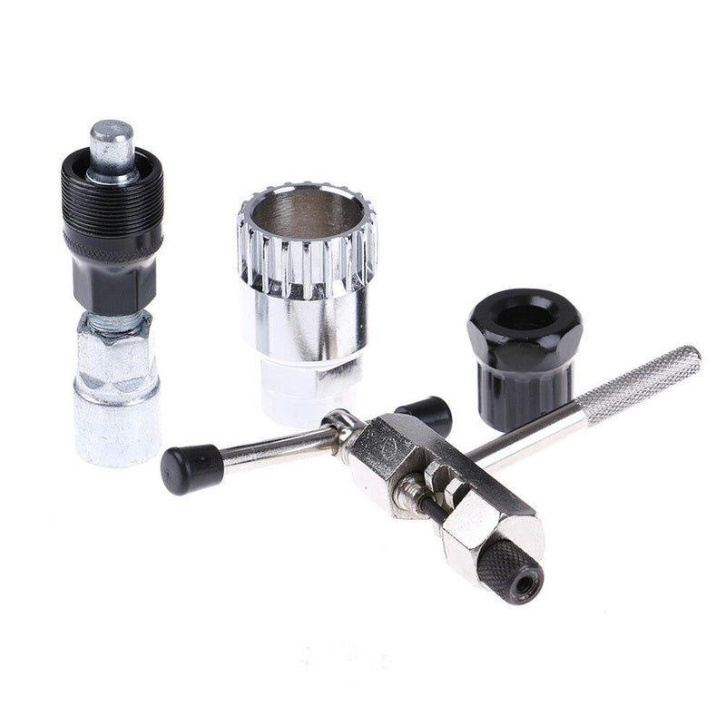 Mountain Bike Bicycle Crank Chain Axis Extractor Removal Repair Tool Set A Ew