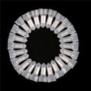 100pcs CE2X Closed-End Wire Connectors Crimp Terminals Cap for Electrical.ES