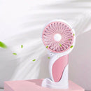 Innovative Mini Fan Usb Rechargeable With Gradient Atmosphere Breathing Lig O6Q5