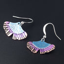 Unique Ginkgo Biloba Plant Leaf Drop Earring For Women Earrings Party Jewelry