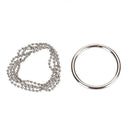 Ring Chain Metal  Trick Props Knot Perfect Gift For Kids Children