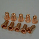 100Pcs Extended Tips 18866L Plasma Nozzles Lg-40 Pt-31 Cutter Welding Suppl