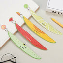 Plastic Rulers Straight Measurement Tool Cute Fruit Pattern School Materials 3c