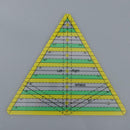 Quilting Ruler Non Slip Pyramid Acrylic Quilters Inch Rules for Crafts, Fabric,