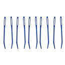 10 Pieces DIY Aluminium Hand Sewing Yarn Darning Tapestry Needles Crafts Bent