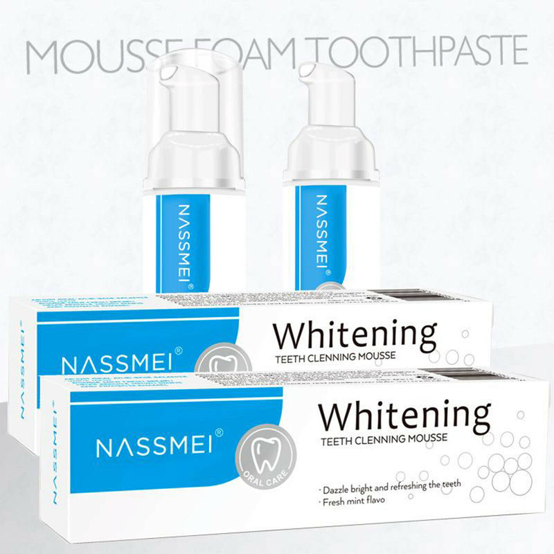 Natural Tooth Whitening Toothpaste Intensive Stain Removal Gums Repairing