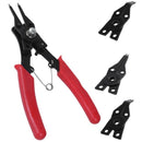 New 4 in 1 Snap Ring Pliers Plier Set Circlip Combination Retaining Clip F4V4