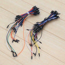 130PCS Male to Male Flexible Breadboard Jumper Cable Wires