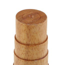 3 Pieces/Set Wood Step Bracelets Mandrel Sizer + Metal Ring Sizers + Hammer