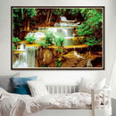 5D DIY Waterfall Full Drill Diamond Painting Cross Stitch Embroidery Decor
