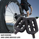 1 Pair Plastics Anti-skid Bike Ball Bearing Pedals for MTB Cycling Sports