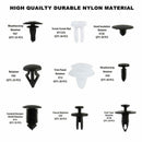 421pcs Car Body Push Pin Rivet Trim Panel Fastener Clip Moulding Assortment+Tool