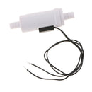 White Inlet Plastic Flow Sensor Magnetic Water Flow Liquid Reed Switch Meter