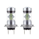 2 Pieces Replacement H7 100W 8000K Ice Blue Foglight Driving Lamp Bulbs