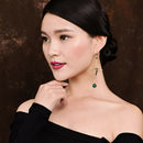 Fashion Asymmetric Earrings Personality Retro Temperament Earrings National
