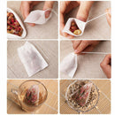 200PCS Sachet of the vacuum Nonwoven disposable multiusage defilage filter  Y8D9