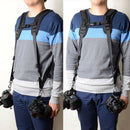 Professional Quick Double Shoulder Camera Belt Strap For Canon Nikon Sony  JR
