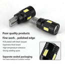 T10 6 SMD  5730 LED Canbus Error Free Car Interior Bulbs Auto Wedge Light Bulbs