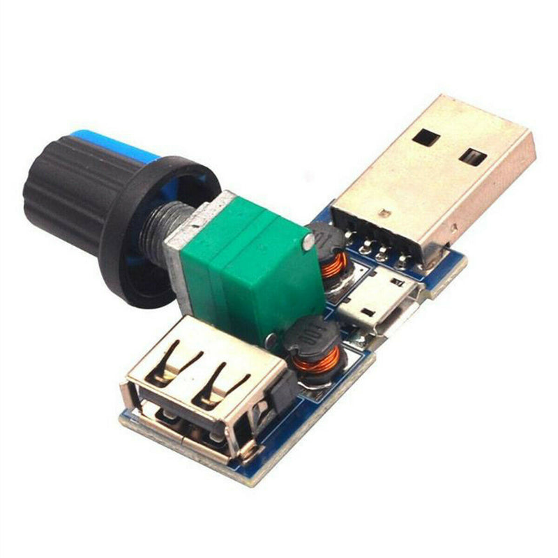 Micro USB Fan Stepless Speed Controller Regulator Speed Variable Switch Module