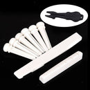 Perfect Acoustic Guitar Cattle Bone Acoustic Guitar Nut & Saddle & Bridge Pins