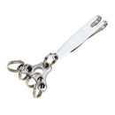 Stainless steel outdoor multipurpose Keychain Hat Style Keychain money clip