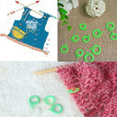 20 Pcs Magic Knitting Crochet Craft Locking Stitch Marker Holder Needle Clip  ES