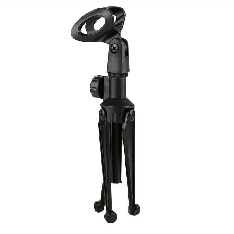 Adjustable Desk miniphone Tripod Stand Mini Extendable Stand with Clip