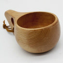 Portable Wooden Mug Wooden Handmade Milk Coffee Beer Drinking Mug Party Mug C9W9