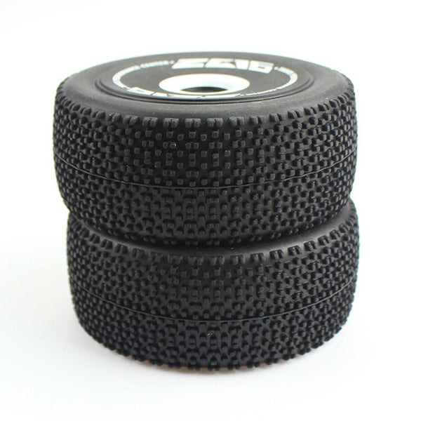 4PCS 1/12 RC Car Tyres, Rubber Front Rear Tire with Installation Bolts Hex