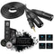 3.5mm Stereo Male to Dual XLR Male Splitter Cable Mixer AUX Adapter Cord