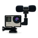 Side Open Skeleton Housing Case + Microphone + Adapter Kit For GoPro Hero 3 3+ 4
