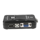 USB2.0 2-Port KVM Switcher Switch Box Mouse / Keyboard / VGA Video Monitor