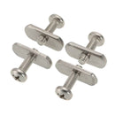 4Set Kayak Boat Screws Track Nuts Rail/Track Hardware Gear Mounting Kayaker
