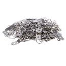 100 Pieces Heavy Duty D Ring Picture Picture Frame Hangers without Screws