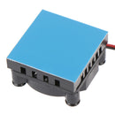 Fan Square Cooling Fan with Heatsink Cooler Kit For Raspberry Pi 4 /3/2 BX