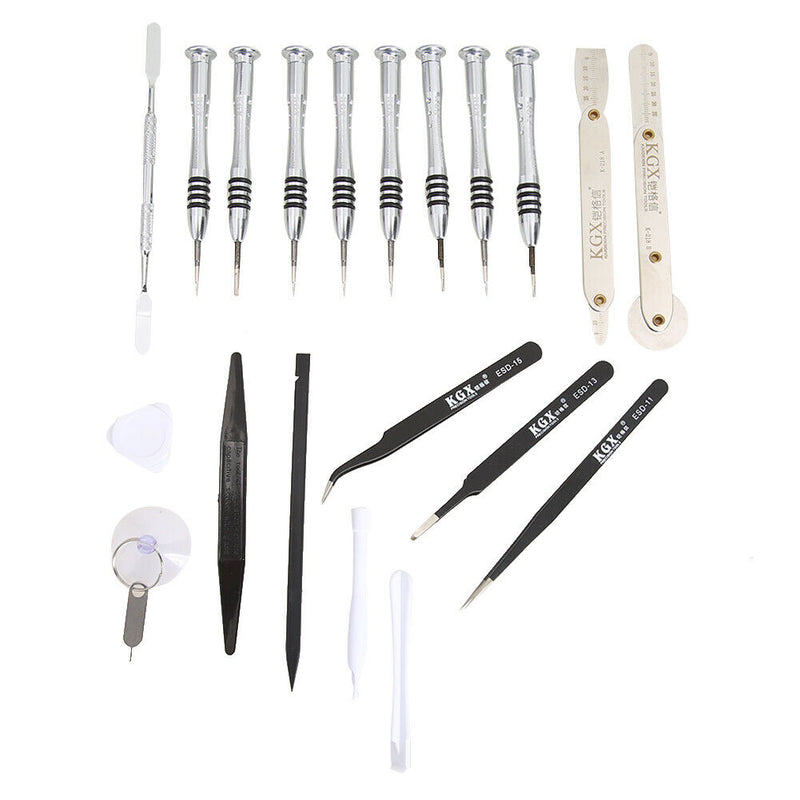 21 in 1 Mobile Phone Repair Kit Screwdriver Spudger Pry Opening Hand Tools