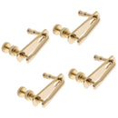 4x Golden Violin String Adjuster for 1/2 Size Fiddle Accessory